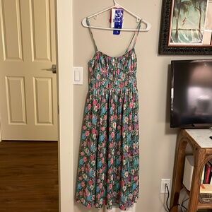 Zara floral dress